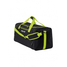 Erima Sporttasche Squad (Größe L - 70 Liter) schwarz/grün 65x32x32cm